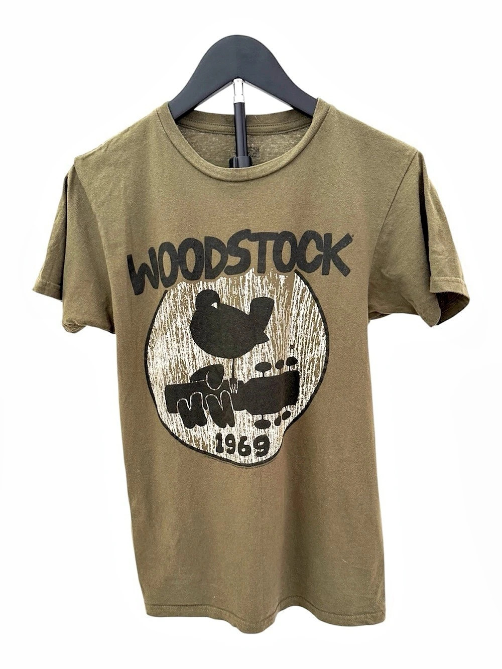 American Classics Woodstock 1969 Graphic Tee Green Small Like New